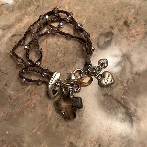 Brighton gray taupe bracelet